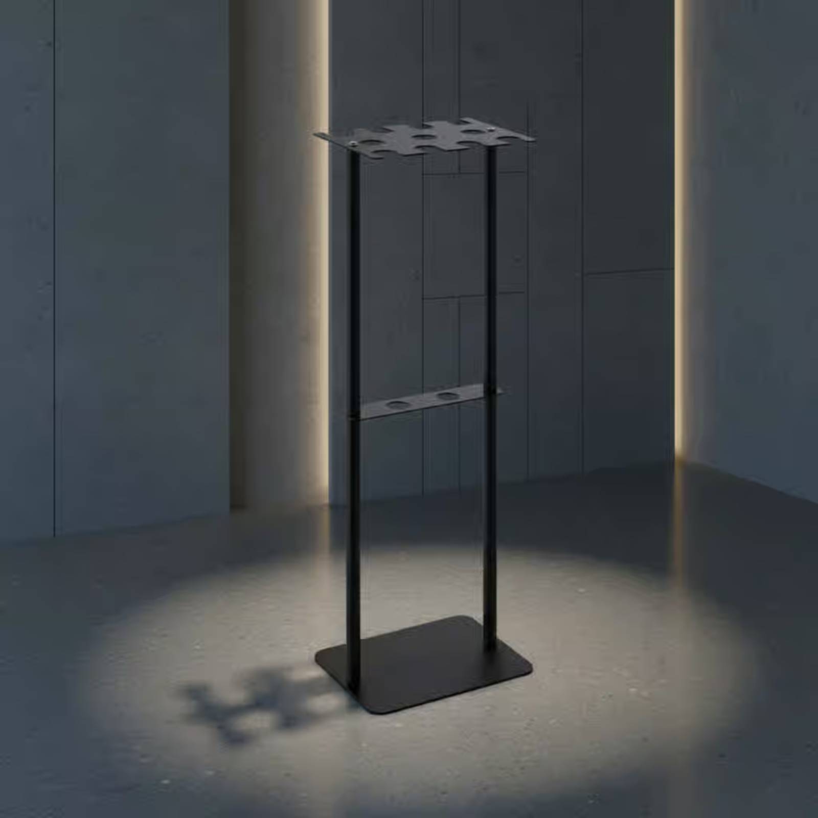 Home Gym Rack - Metal Beyzbol Sergileme Rafı Mobil Beyzbol