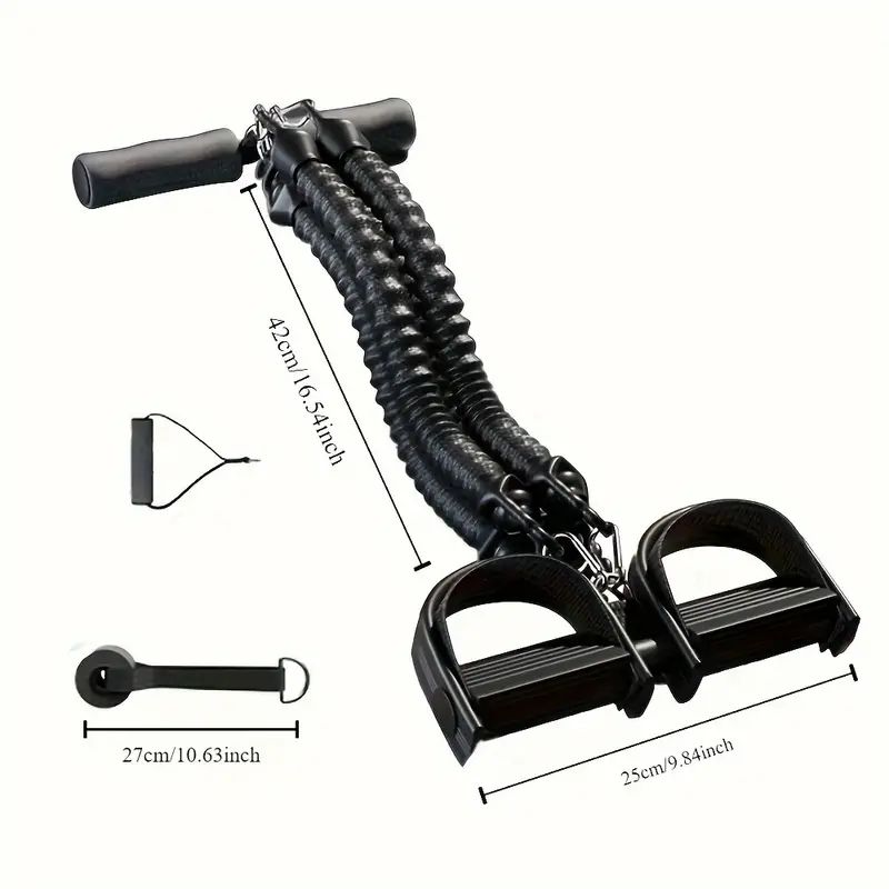 Home Gym Necessities - Pedal Germe Halatı Çektirme Egzersiz Evde