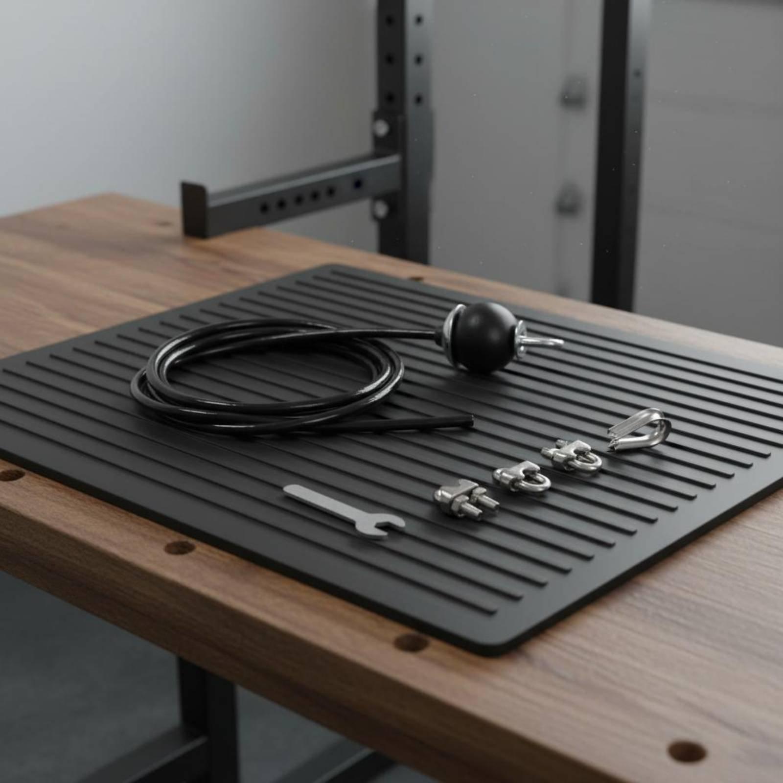Home Gym System - Ayarlanabilir Çelik Halatlı Kasnak Kablosu, Evdeki