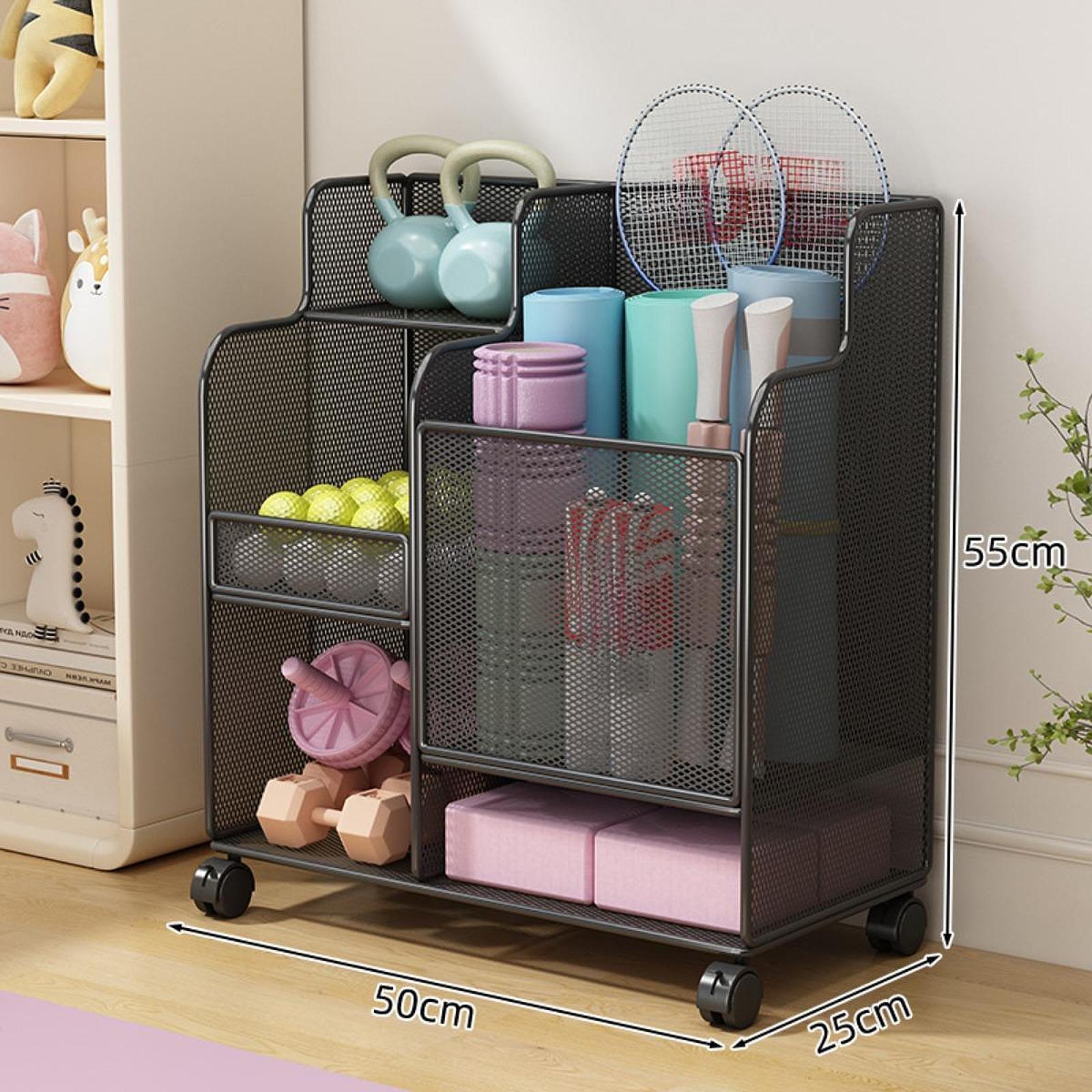 Tekerlekli Spor Ekipmanları Sa - Home Gym Yoga Storage incelemesi ve fiyatı