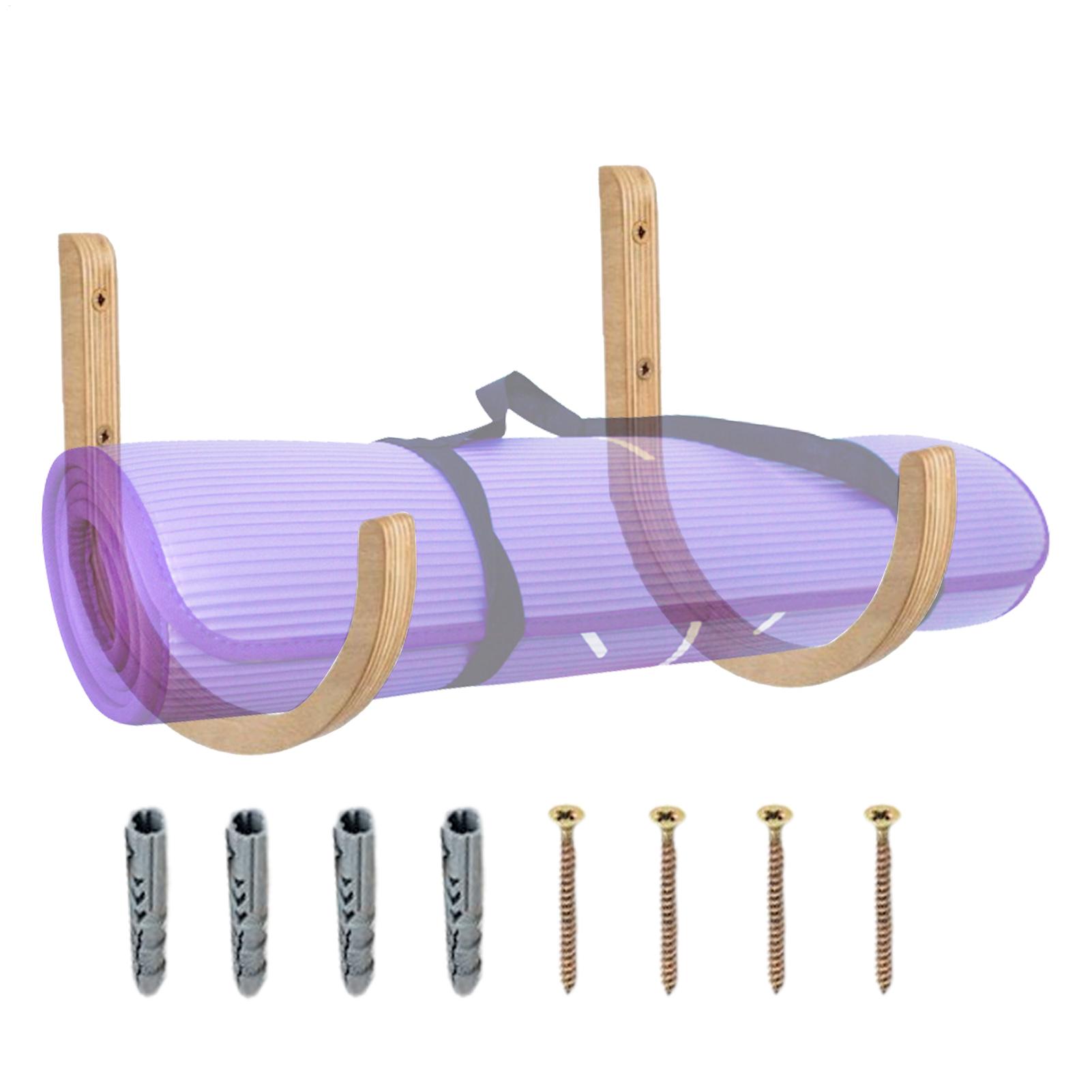 Ahşap Yoga Matı Askısı Duvar M - Home Gym Yoga Storage incelemesi ve fiyatı