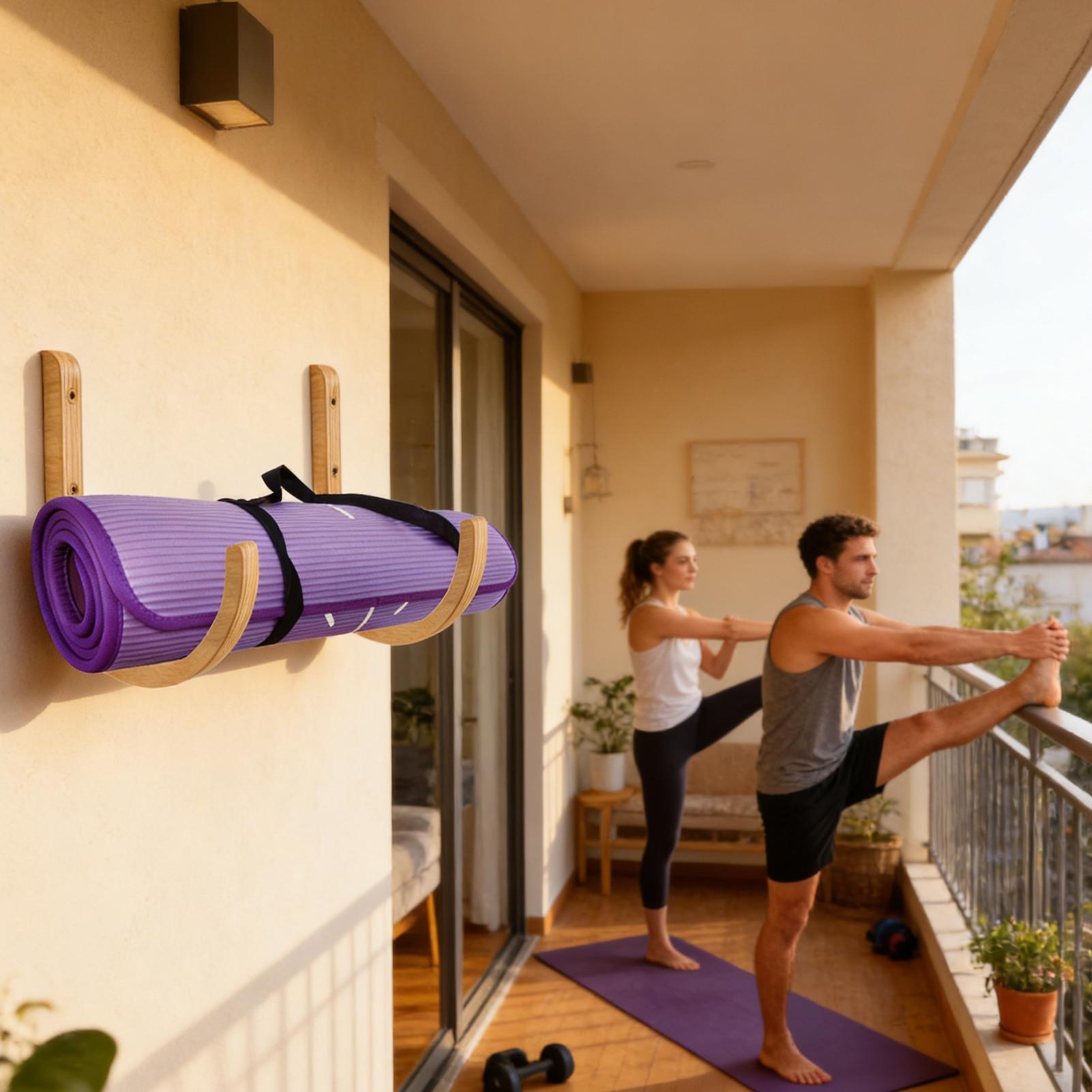 Yoga Mat Organizatör 2 Parça A - Home Gym Yoga Storage incelemesi ve fiyatı
