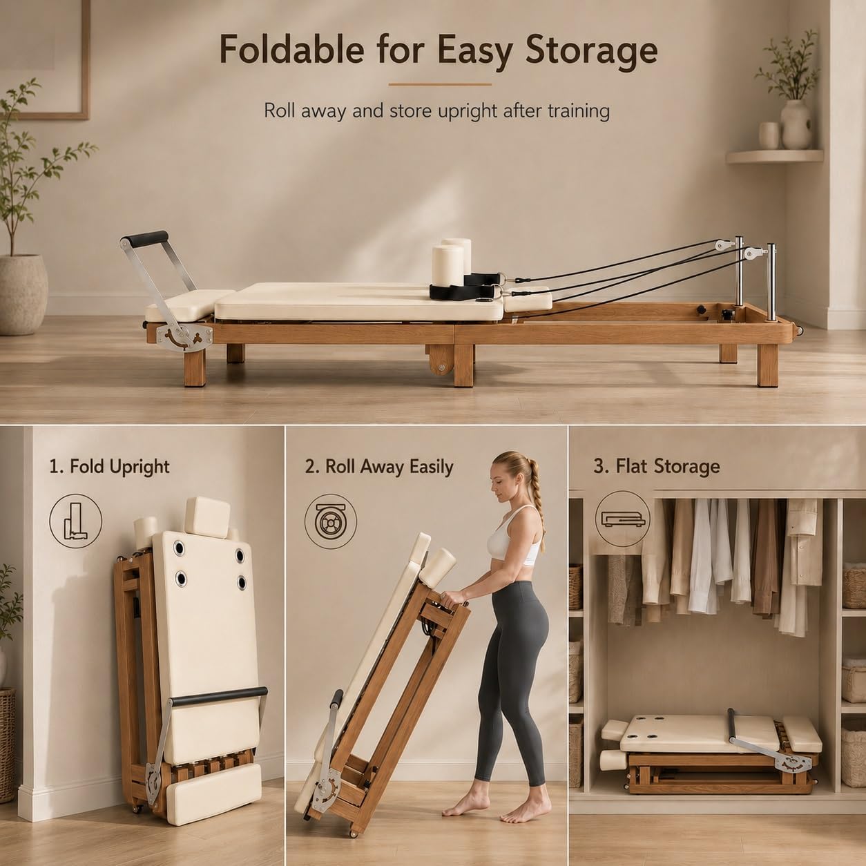 Katlanabilir Pilates Reformerı - Home Gym System incelemesi ve fiyatı