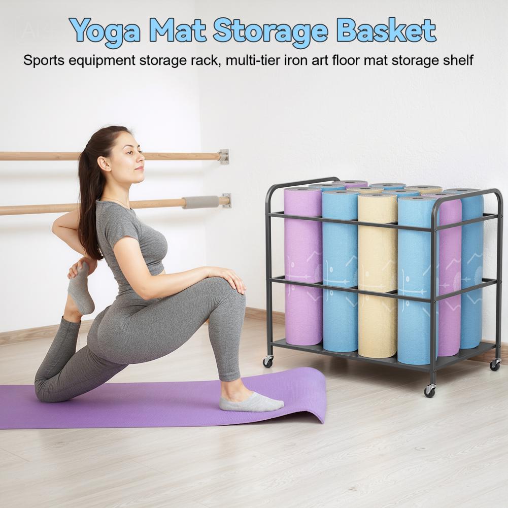 Tekerlekli Yoga Matı Saklama R - Home Gym Yoga Storage incelemesi ve fiyatı