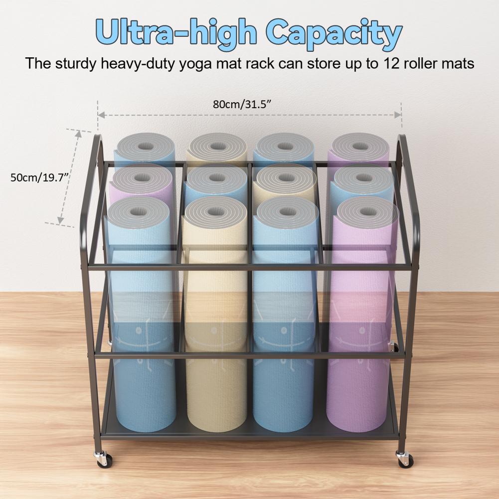 Tekerlekli Yoga Matı Saklama R - Home Gym Yoga Storage incelemesi ve fiyatı