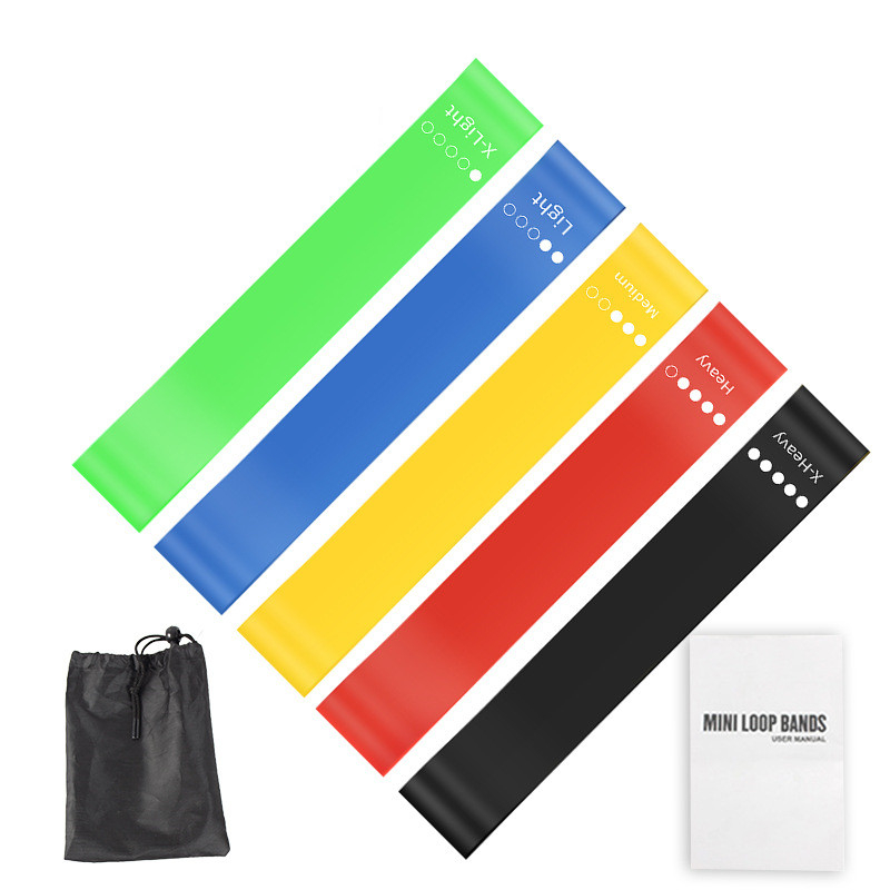 5 adet TPE direnç bantları set - Home Gym Yoga Storage incelemesi ve fiyatı