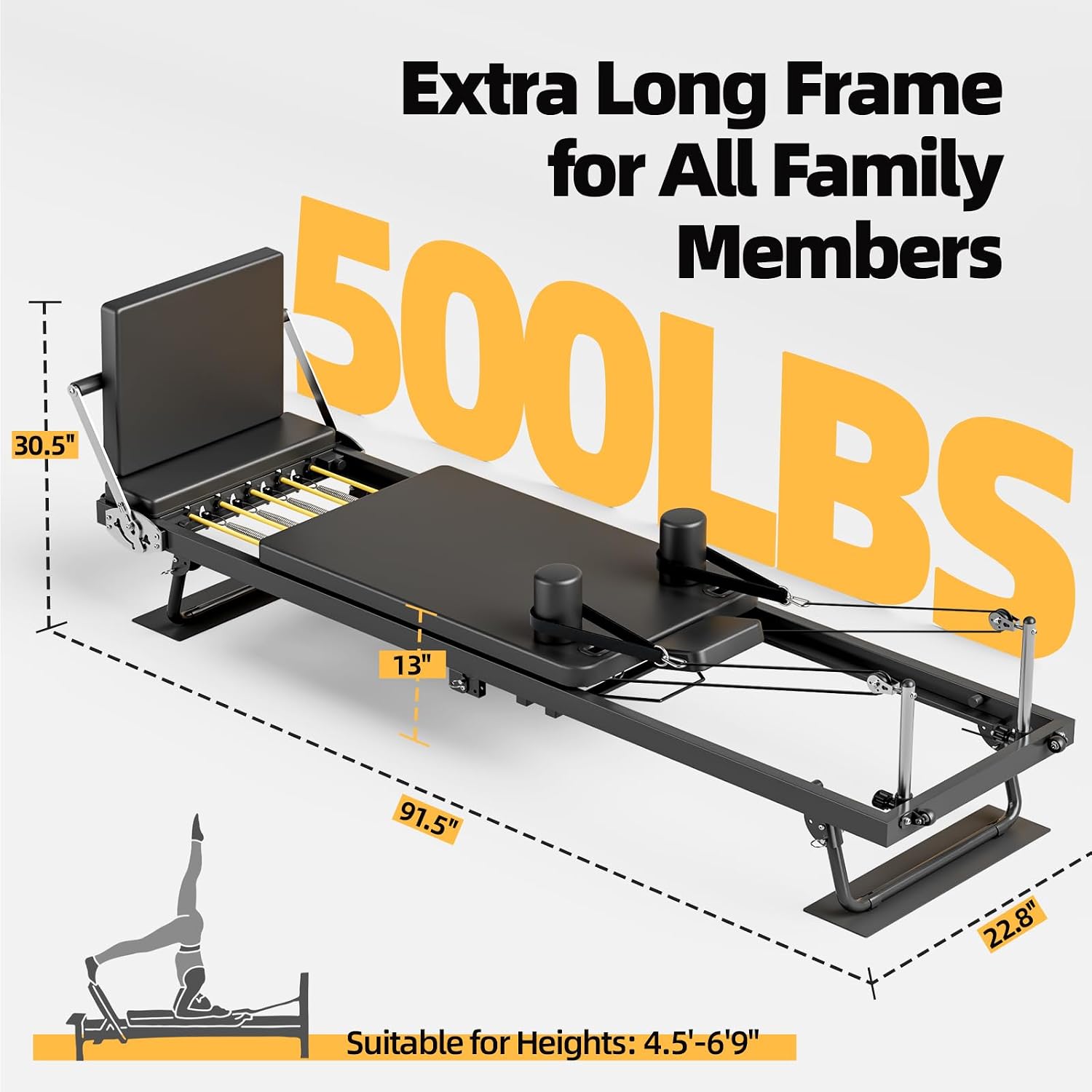 Katlanabilir Pilates Reformer  - Home Gym System incelemesi ve fiyatı