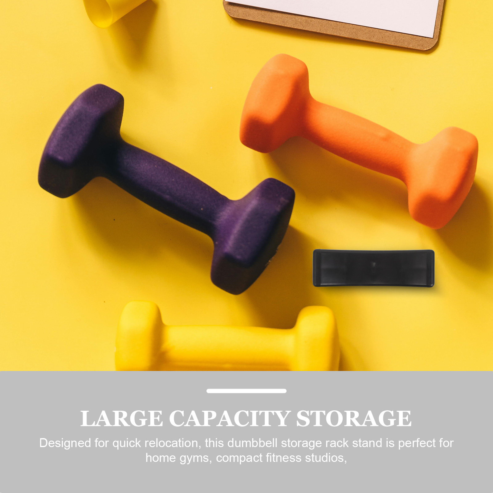 8 Adet Dambıl Tutucu Rafı, İçi - Home Gym Rack incelemesi ve fiyatı